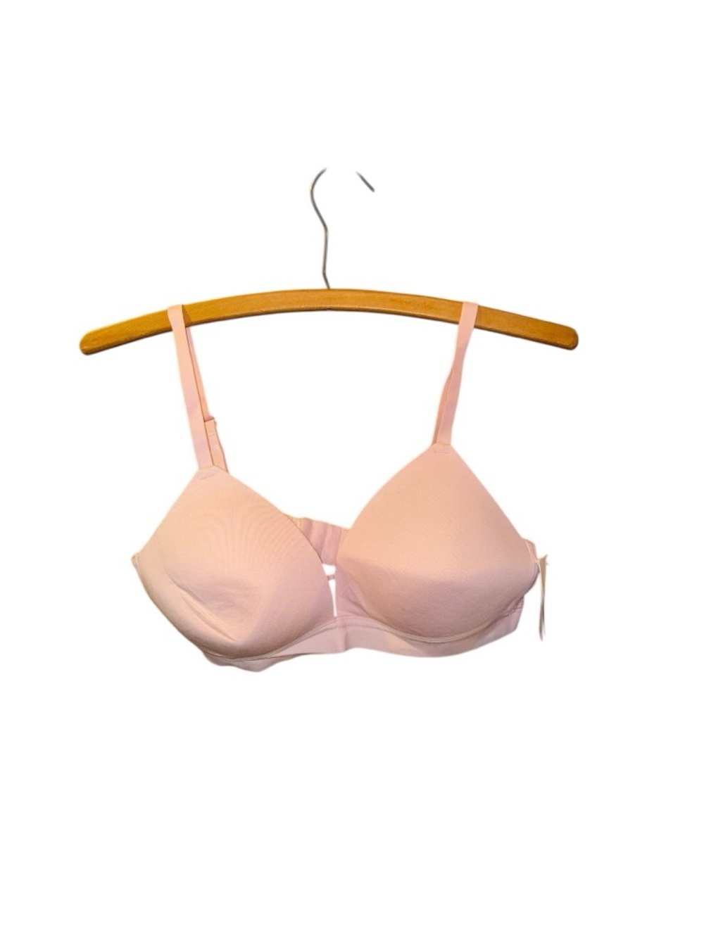Auden Light Pink Seamless T-Shirt Bra 95% Cotton